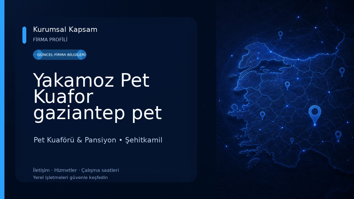 Yakamoz Pet Kuafor gaziantep pet shop Pet Kuaförü & Pansiyon