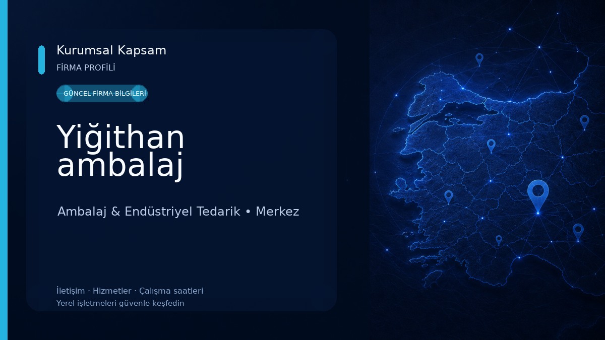 Yiğithan ambalaj Ambalaj & Endüstriyel Tedarik