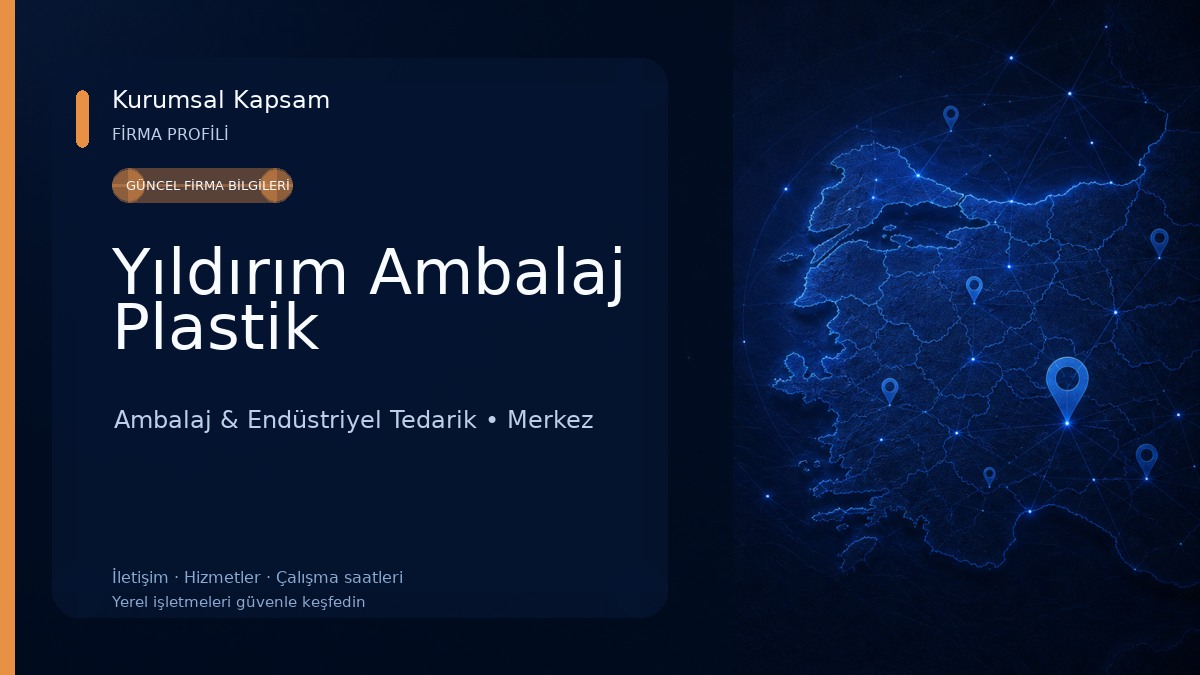 Yıldırım Ambalaj Plastik Ambalaj & Endüstriyel Tedarik