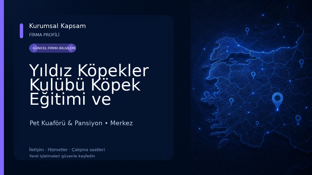 Yıldız Köpekler Kulübü Köpek Eğitimi ve Pansiyonu 