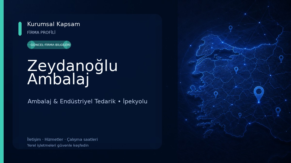 Zeydanoğlu Ambalaj Ambalaj & Endüstriyel Tedarik