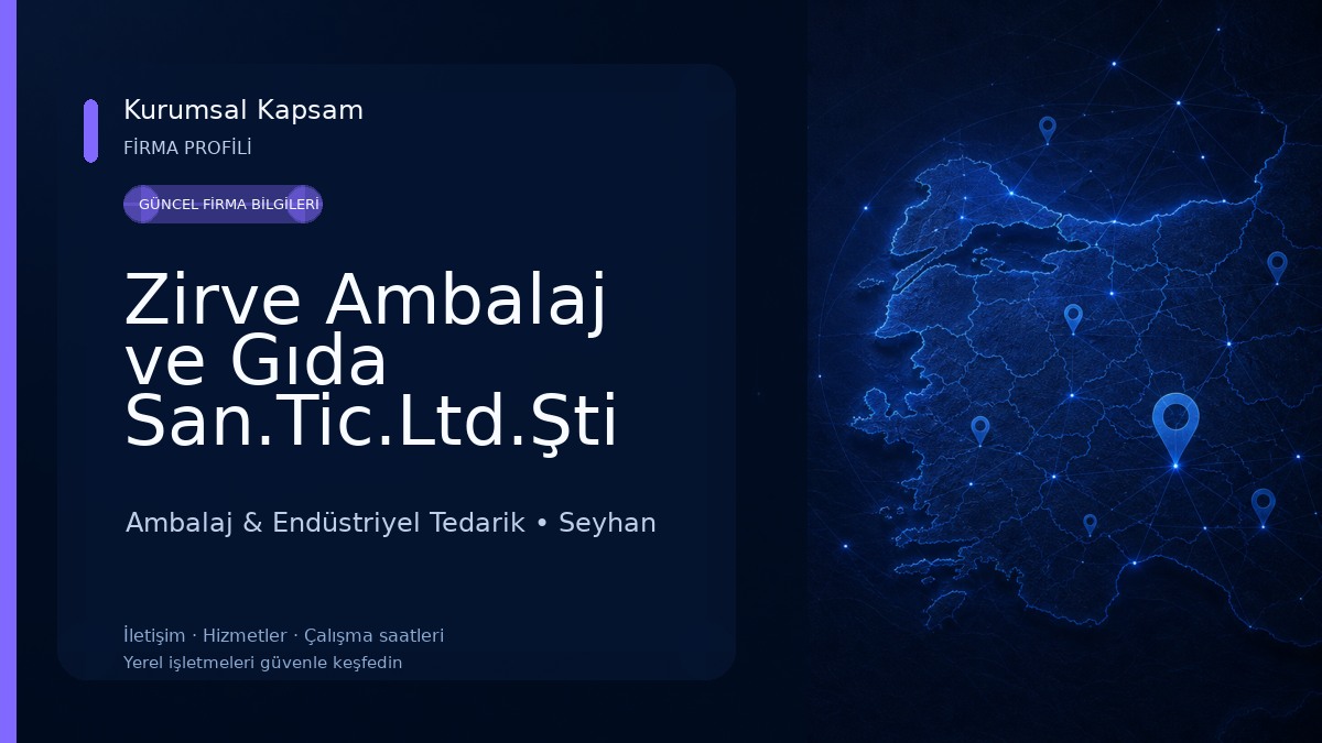 Zirve Ambalaj ve Gıda San.Tic.Ltd.Şti