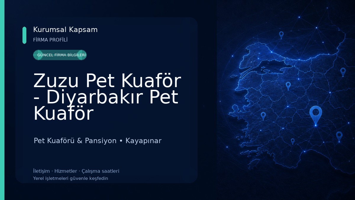 Zuzu Pet Kuaför - Diyarbakır Pet Kuaför 